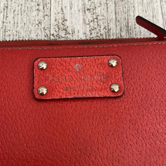 Kate Spade Red Wallet Wristlet - Picture 4 of 13